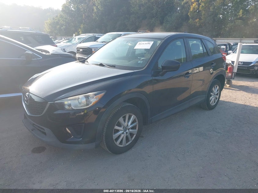 Vin: jm3ke4bexe0375418, lot: 46613312, mazda cx-5 sport 20142