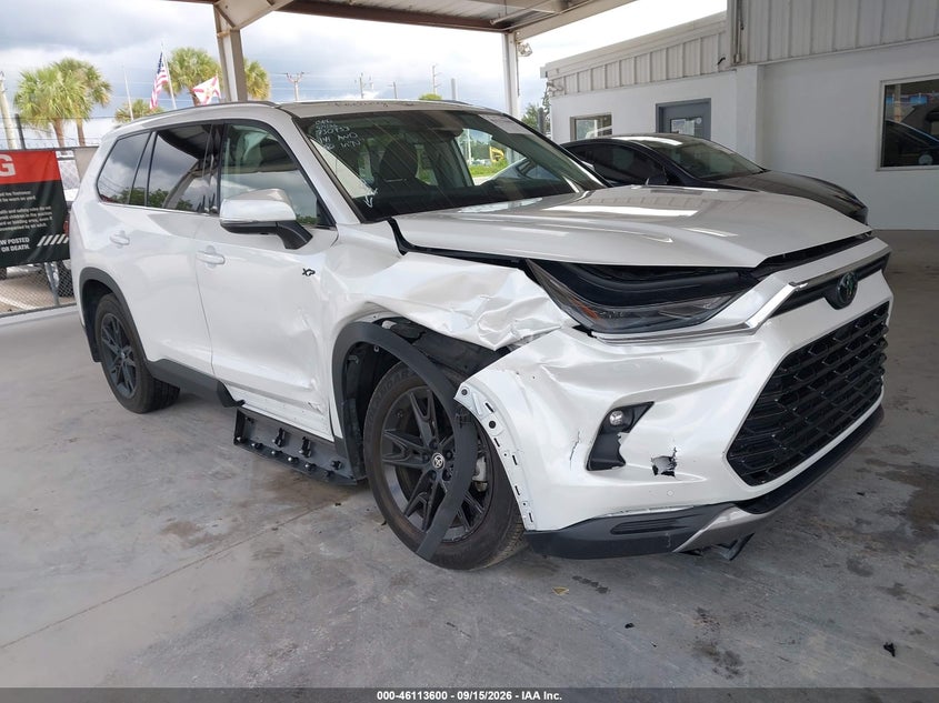 Vin: 5tdacab59rs009316, lot: 46613316, toyota grand highlander hybrid limited 2024 img_1