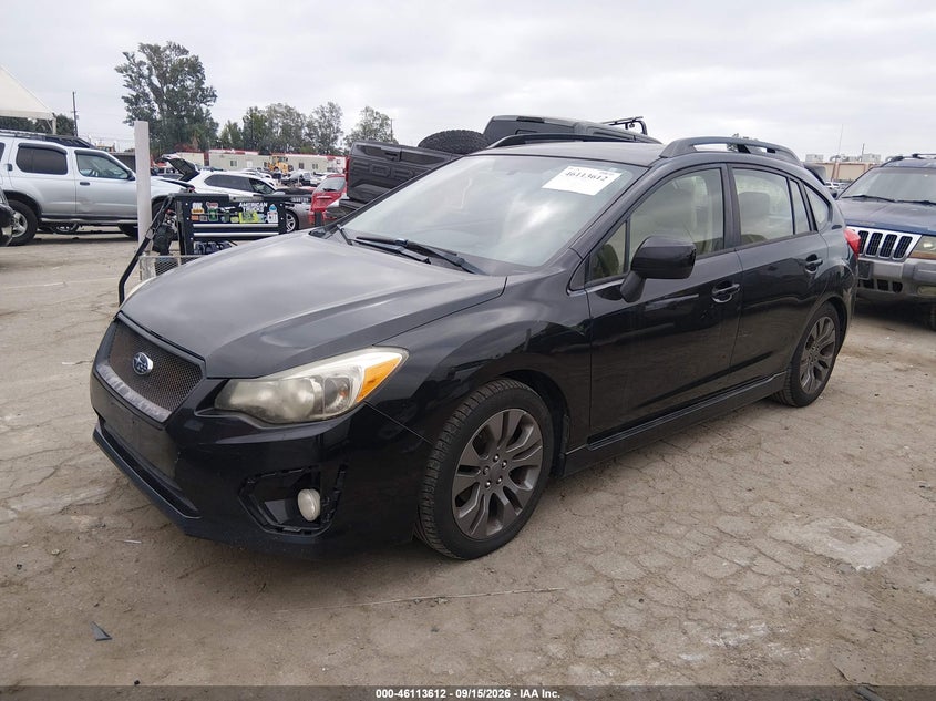 Vin: jf1gpas63eh269383, lot: 46613328, subaru impreza 2.0i sport limited 20142