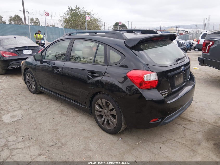 Vin: jf1gpas63eh269383, lot: 46613328, subaru impreza 2.0i sport limited 20143