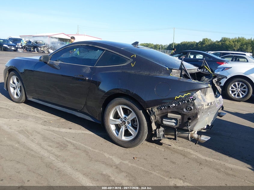 Vin: 1fa6p8th7r5118123, lot: 46613332, ford mustang ecoboost fastback 20243