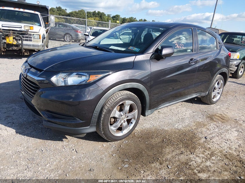 Vin: 3czru6h39jg721955, lot: 46613338, honda hr-v lx 20182