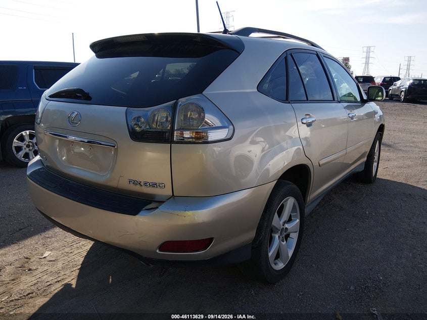 2008 LEXUS RX 350 auction photo 4