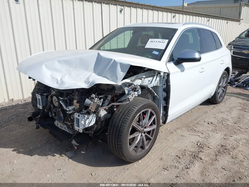 Vin: wa1c4afyxs2000450, lot: 46613357, audi sq5 prestige tfsi quattro tiptronic 20252