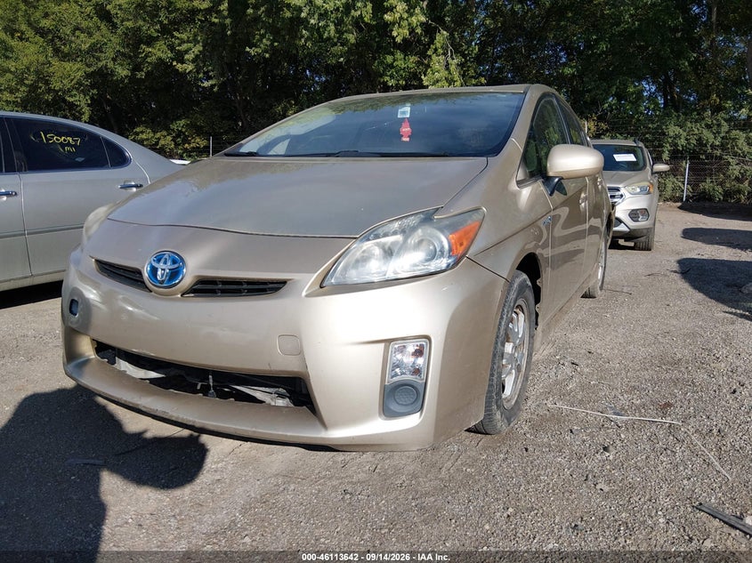 2010 Toyota Prius, Звичайний знос, IAAI, VIN JTDKN3DUXA0054125 — фото 2
