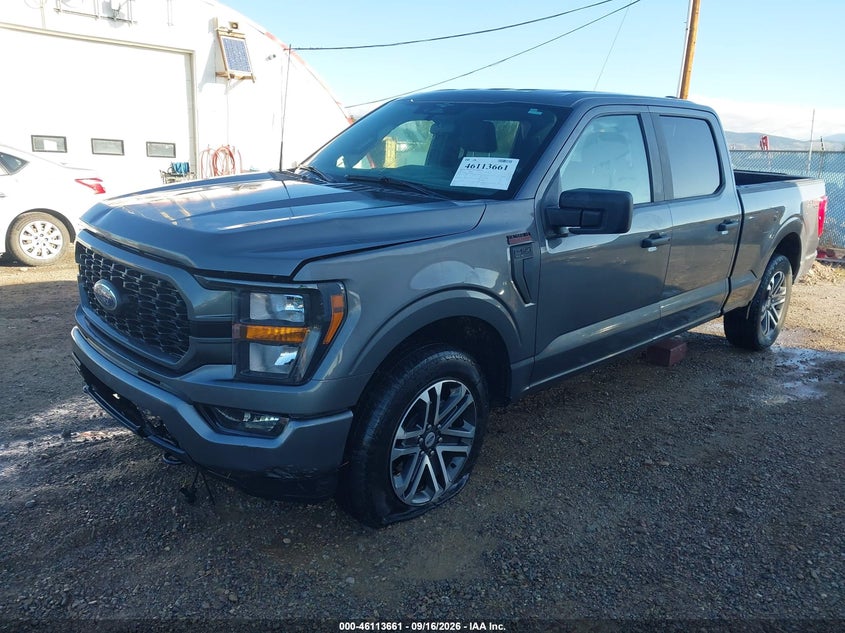 Vin: 1ftfw1e57pkd94694, lot: 46613377, ford f-150 xl 20232
