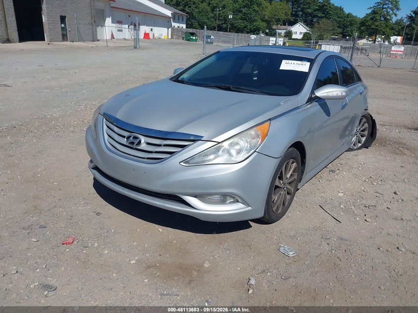 Vin: 5npec4ac1eh868032, lot: 46613400, hyundai sonata limited 20142