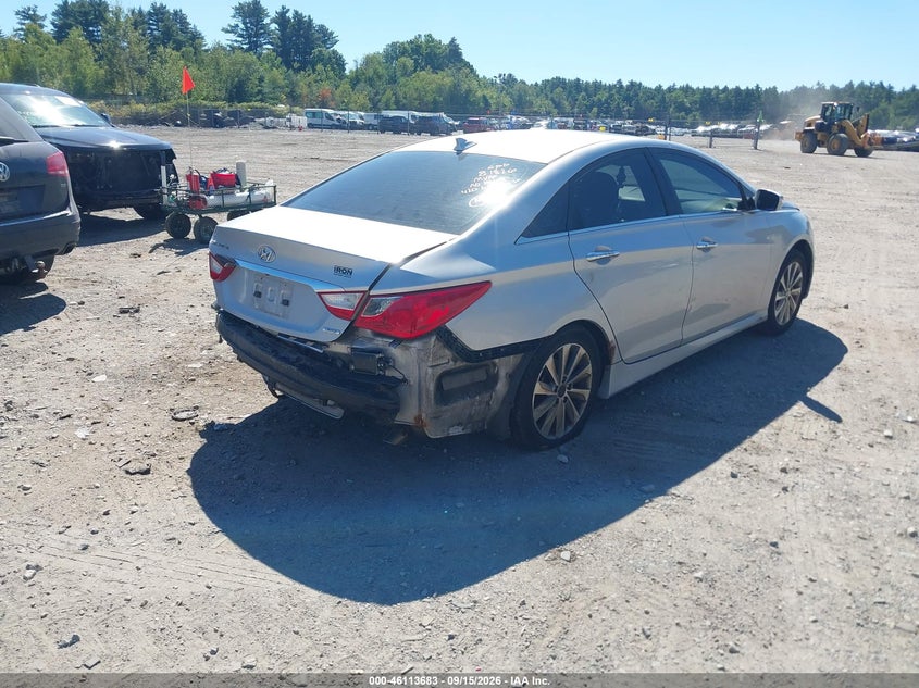 Vin: 5npec4ac1eh868032, lot: 46613400, hyundai sonata limited 20144