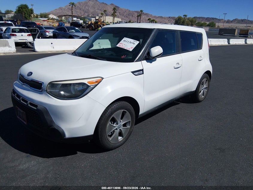 Vin: kndjn2a29g7261615, lot: 46613413, kia soul 20162