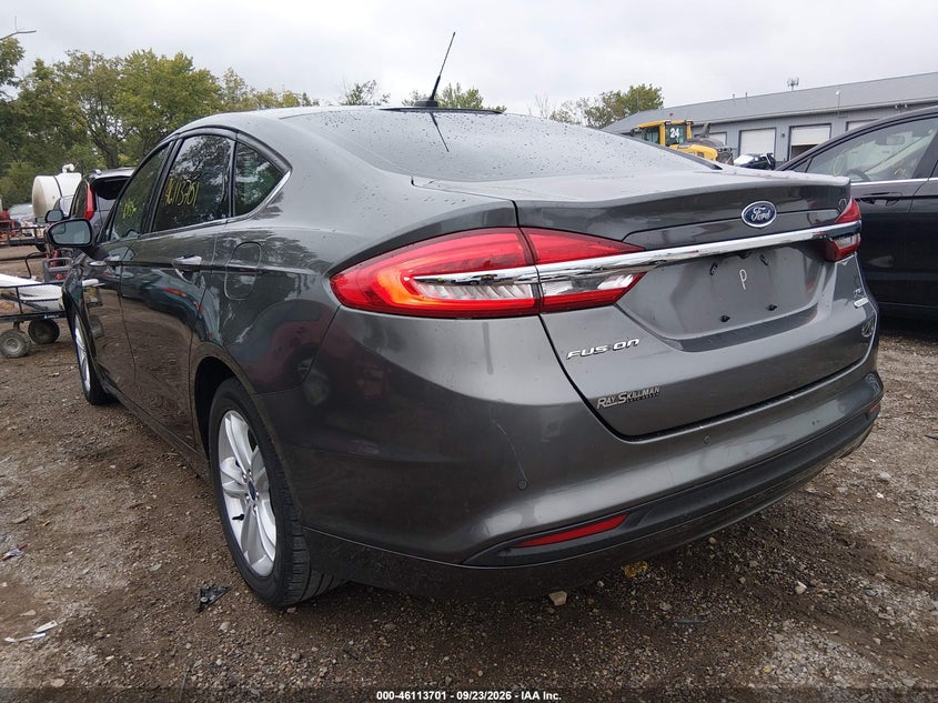 Vin: 3fa6p0hd7jr231255, lot: 46613417, ford fusion se 20183