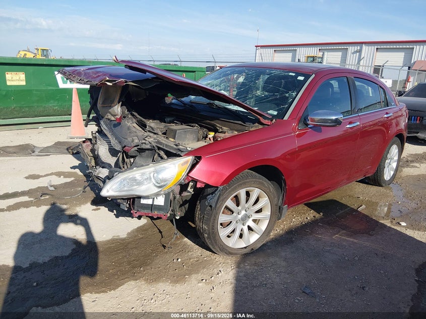 Vin: 1c3ccbcg9dn579303, lot: 46613432, chrysler 200 limited 20132
