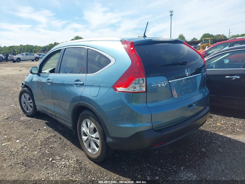 Vin: 5j6rm4h77dl035735, lot: 46613438, honda cr-v ex-l 20133