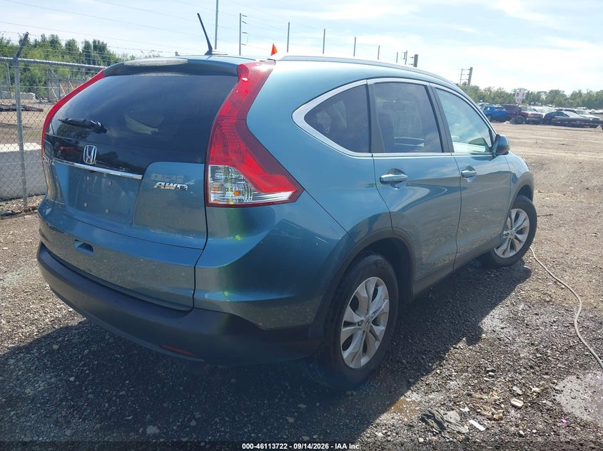 Vin: 5j6rm4h77dl035735, lot: 46613438, honda cr-v ex-l 20134
