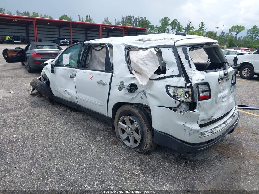 Vin: 1gkkrned7gj106316, lot: 46613443, gmc acadia sle-1 20163