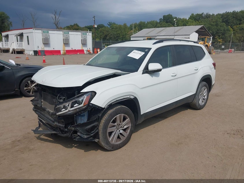 Vin: 1v2ap2ca3mc522253, lot: 46613451, volkswagen atlas 2.0t s 20212