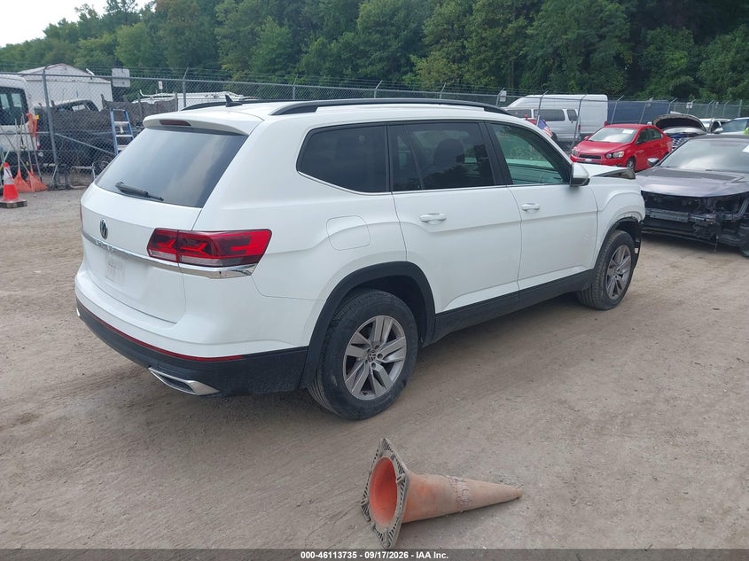 Vin: 1v2ap2ca3mc522253, lot: 46613451, volkswagen atlas 2.0t s 20214