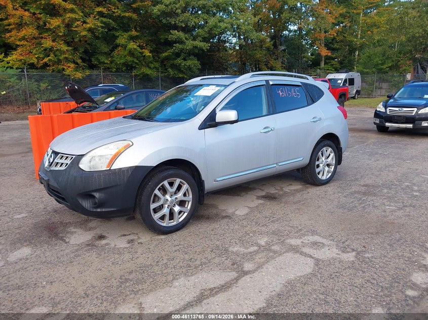 Vin: jn8as5mv7cw369719, lot: 46613481, nissan rogue sv w/sl pkg 20122