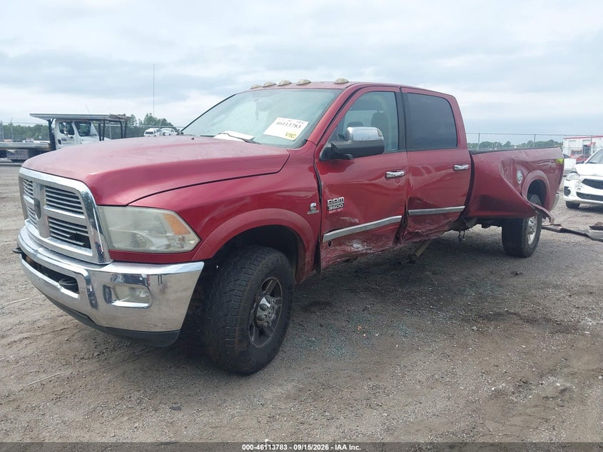 2010 Dodge RAM, Left Side, IAAI, VIN 3D73Y3CL8AG114344 — photo 2