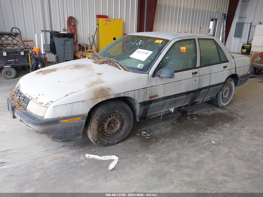 CHEVROLET CORSICA 1990 VIN 1G1LT54G2LE126918
