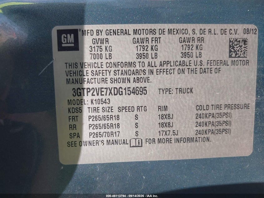 2013 GMC SIERRA 1500 SLE · Фото 9