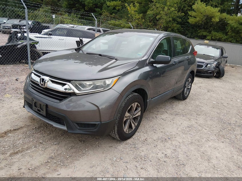 Vin: 2hkrw6h35hh204668, lot: 46613520, honda cr-v lx 20172