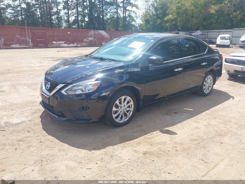 Vin: 3n1ab7ap6jl625237, lot: 46613521, nissan sentra sv 20182