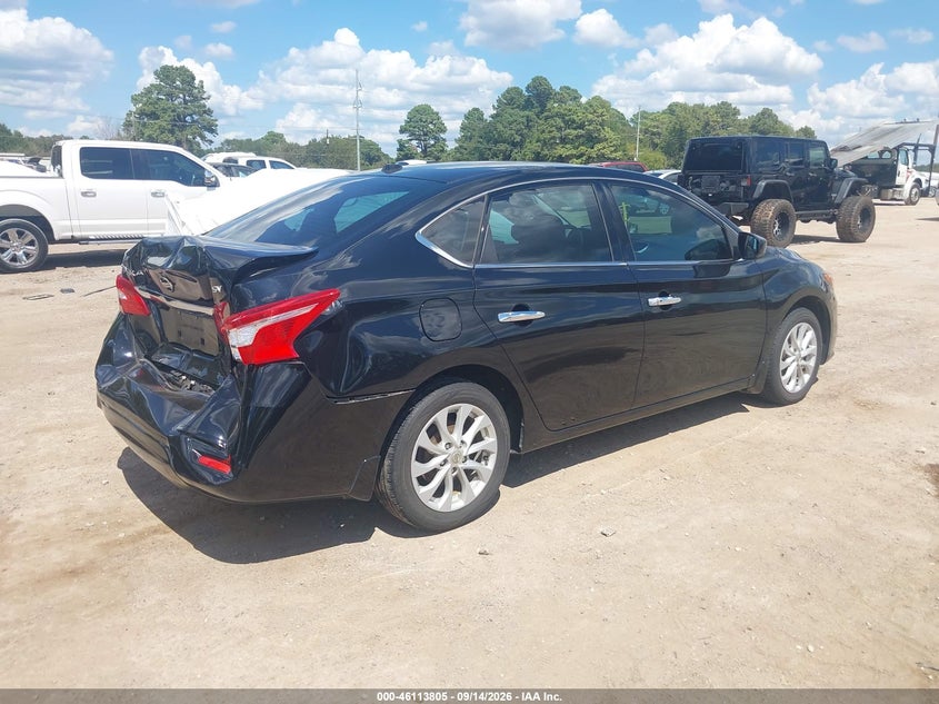 Vin: 3n1ab7ap6jl625237, lot: 46613521, nissan sentra sv 20184