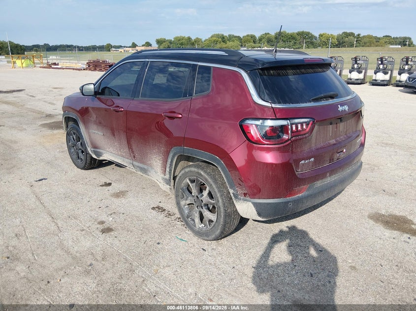 Vin: 3c4njdcb7nt130584, lot: 46613522, jeep compass limited 4x4 20223