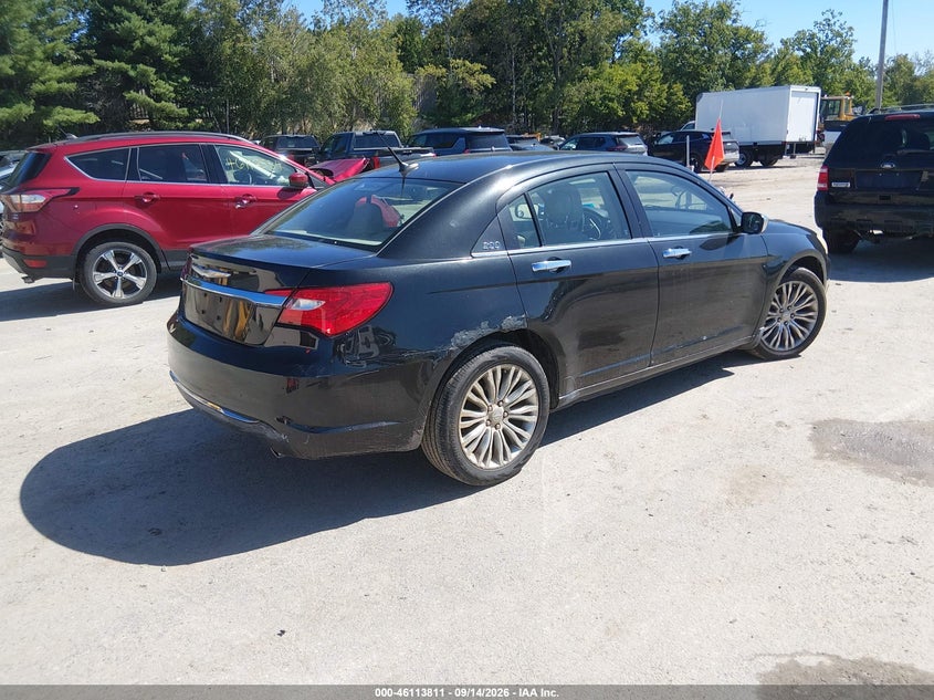 Vin: 1c3bc2fg4bn505033, lot: 46613527, chrysler 200 limited 20114