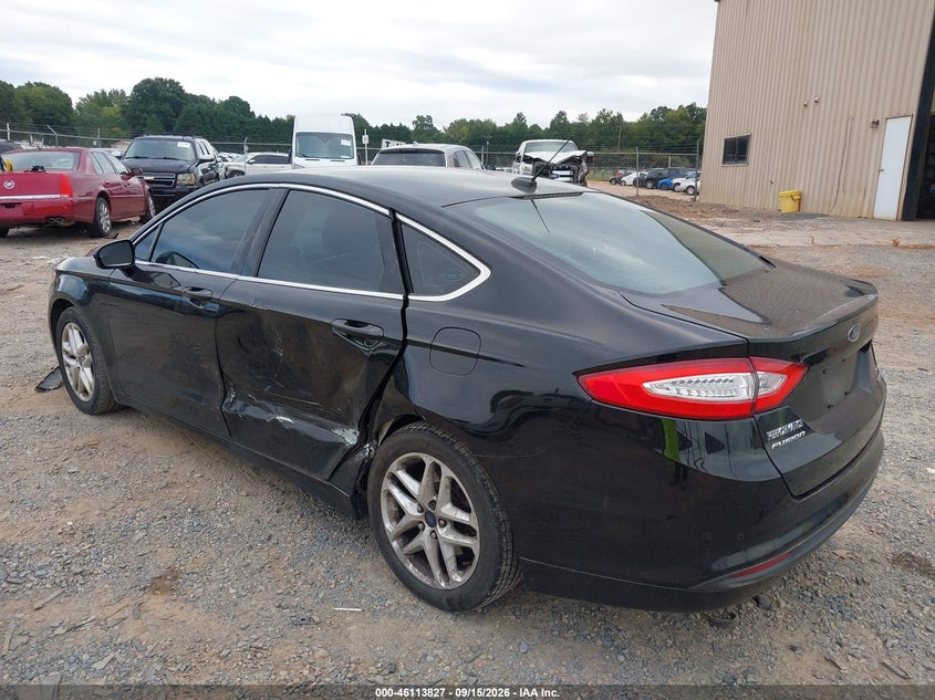 Vin: 1fa6p0hd1g5101919, lot: 46613543, ford fusion se 20163