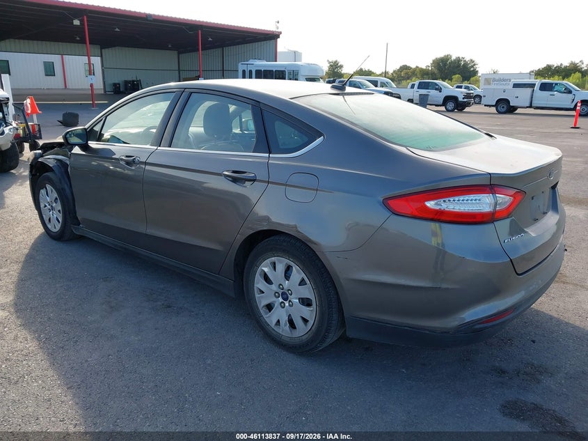 Vin: 3fa6p0g75er134265, lot: 46613554, ford fusion s 20143