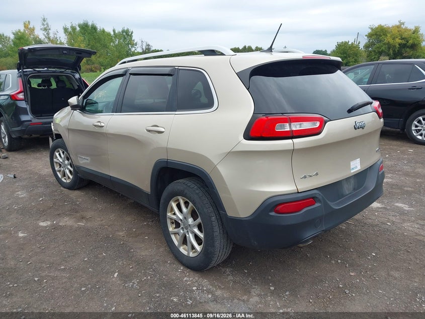 Vin: 1c4pjmcb3ew244259, lot: 46613561, jeep cherokee latitude 20143