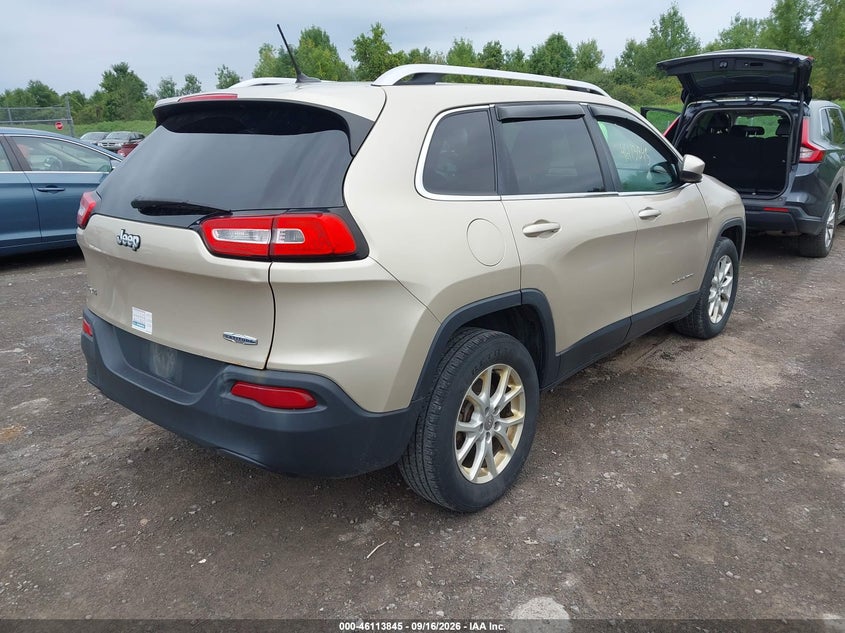 Vin: 1c4pjmcb3ew244259, lot: 46613561, jeep cherokee latitude 20144