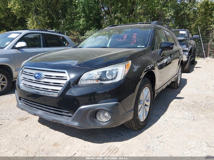 Vin: 4s4bsafcxg3345888, lot: 46613564, subaru outback 2.5i premium 20162