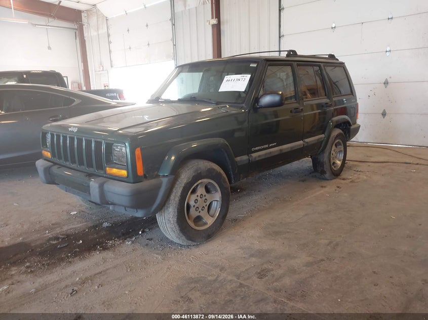 2001 JEEP CHEROKEE auction photo 2
