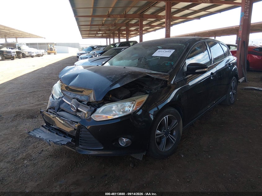 Vin: 1fadp3k29el300290, lot: 46613604, ford focus se 20142