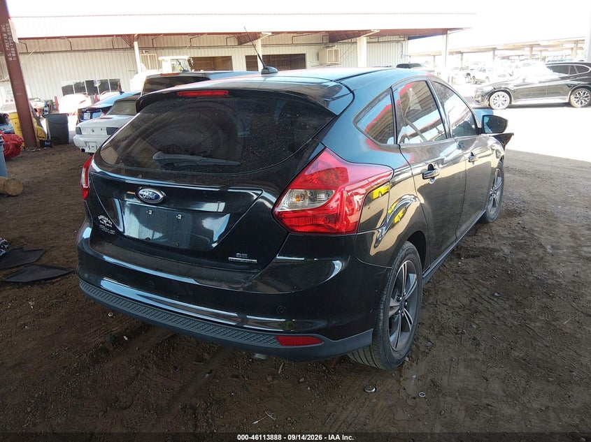 Vin: 1fadp3k29el300290, lot: 46613604, ford focus se 20144