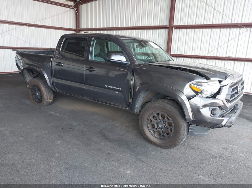 Vin: 3tmaz5cn6nm190714, lot: 46613619, toyota tacoma sr5 v6 2022 img_1