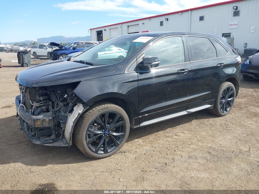 Vin: 2fmpk4apxjbb46218, lot: 46613627, ford edge sport 20182