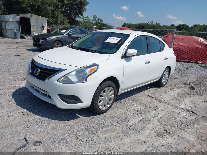 Vin: 3n1cn7ap7hl836201, lot: 46613638, nissan versa 1.6 sv 20172