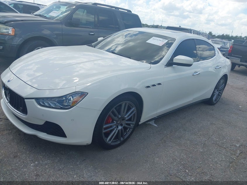 MASERATI GHIBLI 2017 VIN ZAM57XSA7H1218745