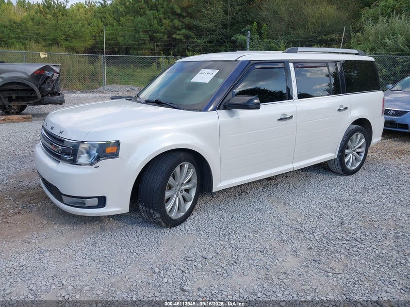 Vin: 2fmgk5c82gba00867, lot: 46613661, ford flex sel 20162