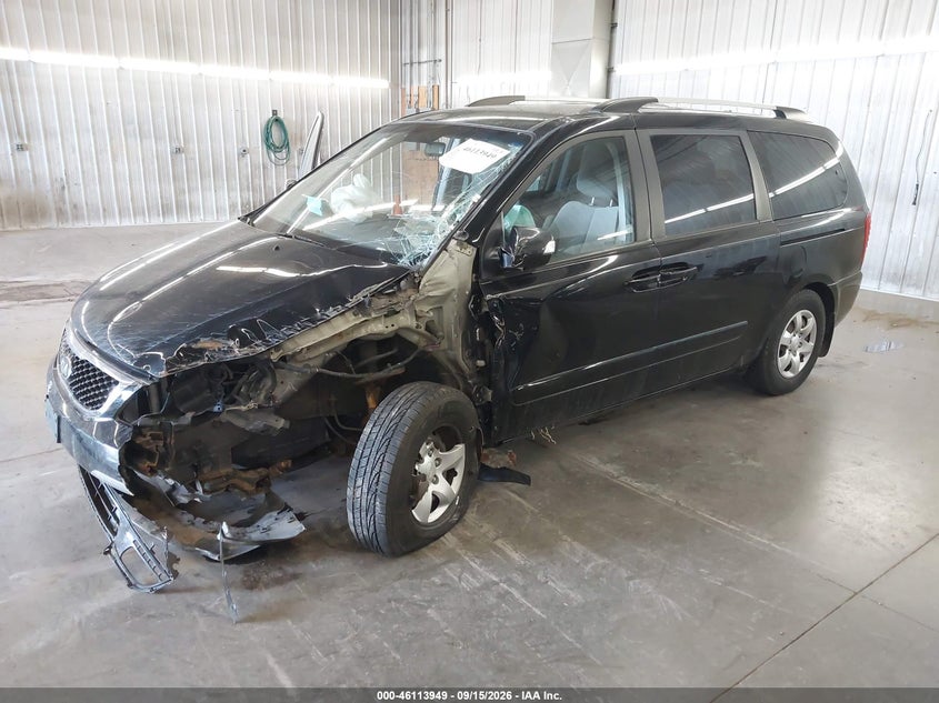 Vin: kndmg4c72e6548048, lot: 46613665, kia sedona lx 20142