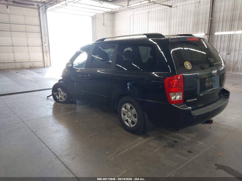 Vin: kndmg4c72e6548048, lot: 46613665, kia sedona lx 20143