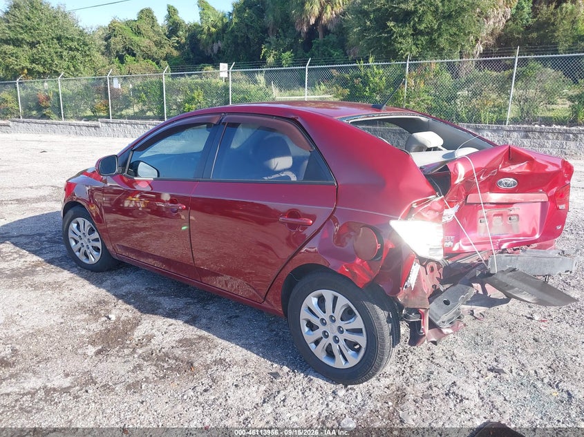Vin: knafu4a26b5410486, lot: 46613672, kia forte ex 20113