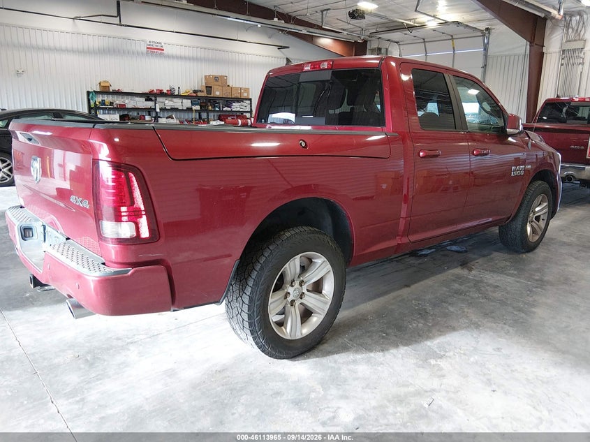 Vin: 1c6rr7htxes133615, lot: 46613681, ram 1500 sport 20144