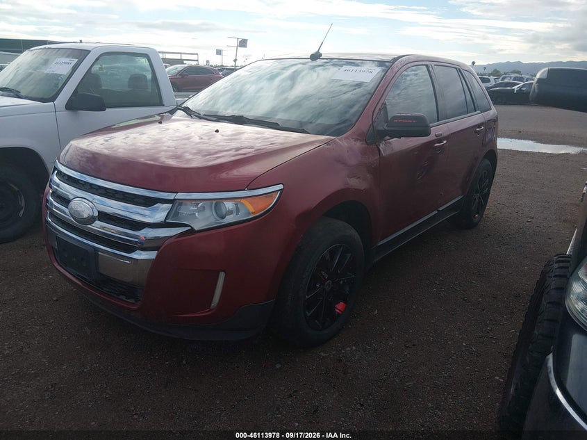 Vin: 2fmdk3j95dba39354, lot: 46613694, ford edge sel 20132