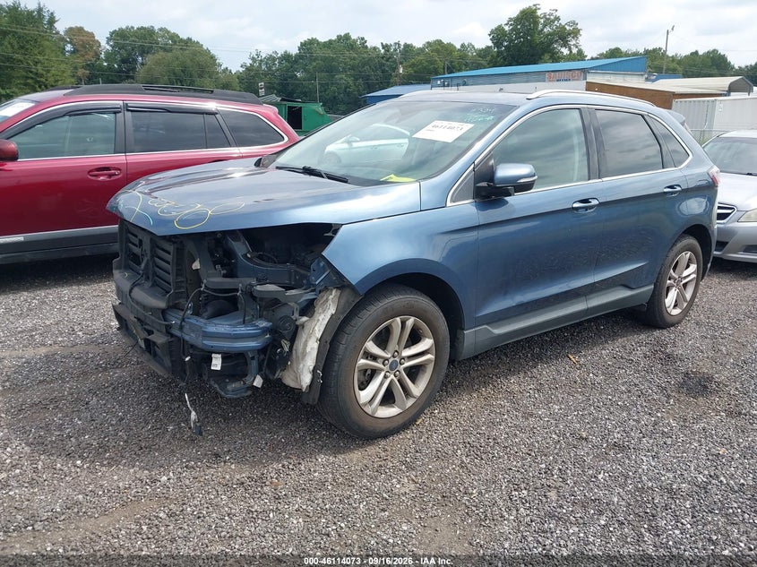 Vin: 2fmpk4j91kbc46033, lot: 46613789, ford edge sel 20192