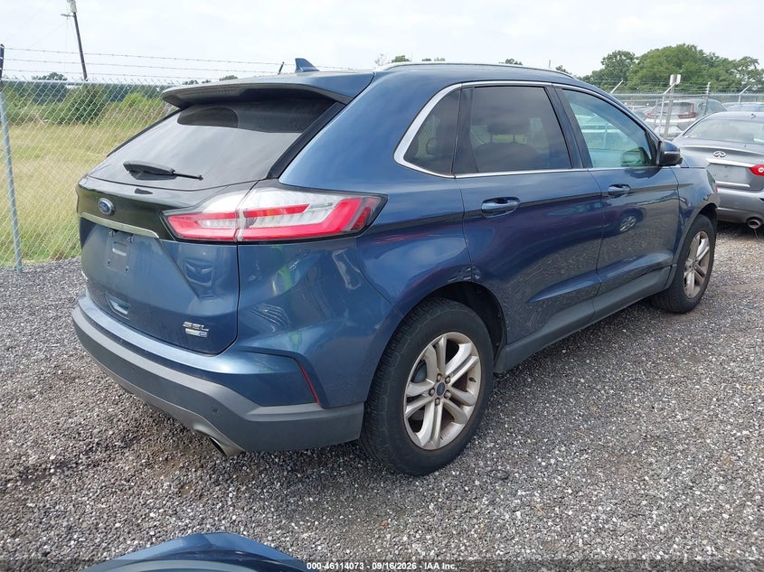 Vin: 2fmpk4j91kbc46033, lot: 46613789, ford edge sel 20194