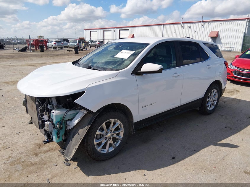 Vin: 3gnaxkev8ms175196, lot: 46613815, chevrolet equinox fwd lt 20212